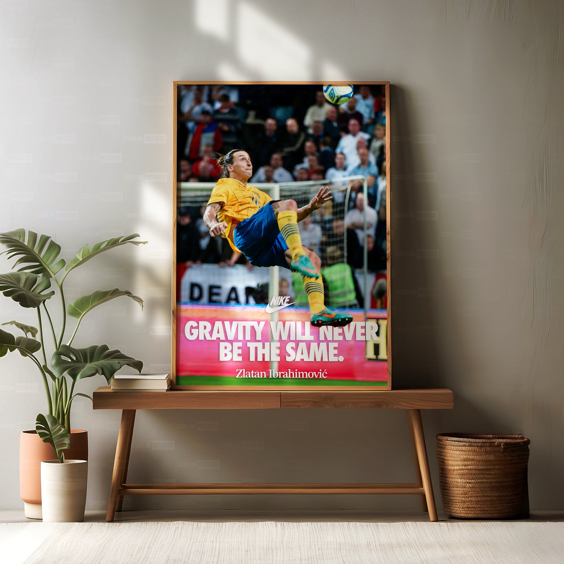 Zlatan 'Gravity Will Never Be The Same' Poster