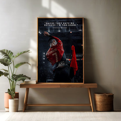 Cristiano Ronaldo 'Too Good' Poster