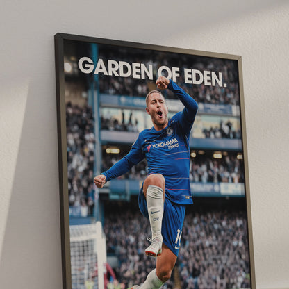 Eden Hazard 'Garden Of Eden' Poster