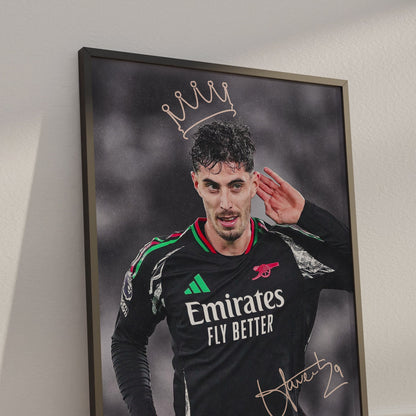 Kai Havertz 'King Kai' Poster