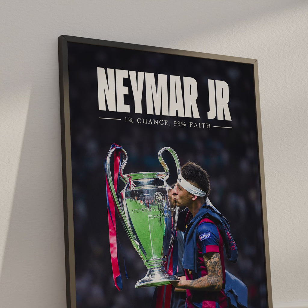 Neymar Jr. 'Faith' Poster