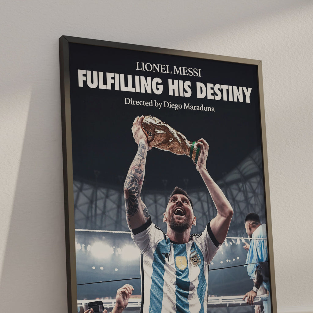 Lionel Messi 'Destiny' Poster