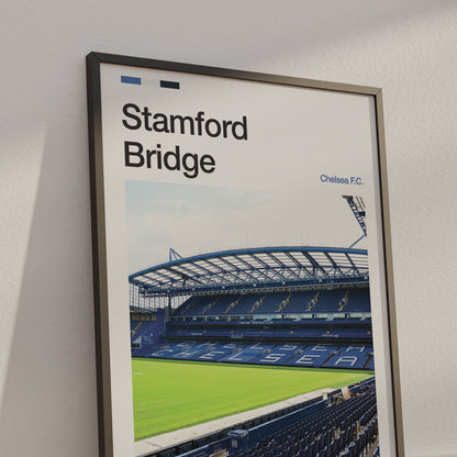 Chelsea Stamford Bridge Stadium Poster