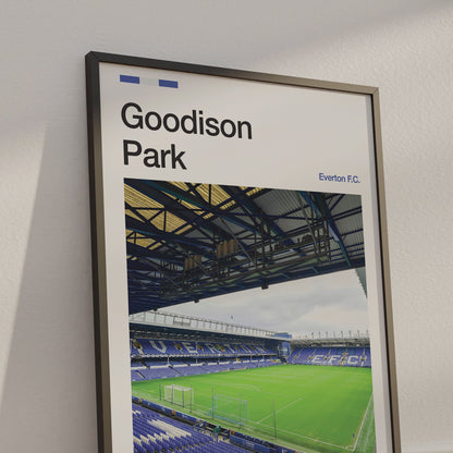 Everton Goodison Park Stadium Poster