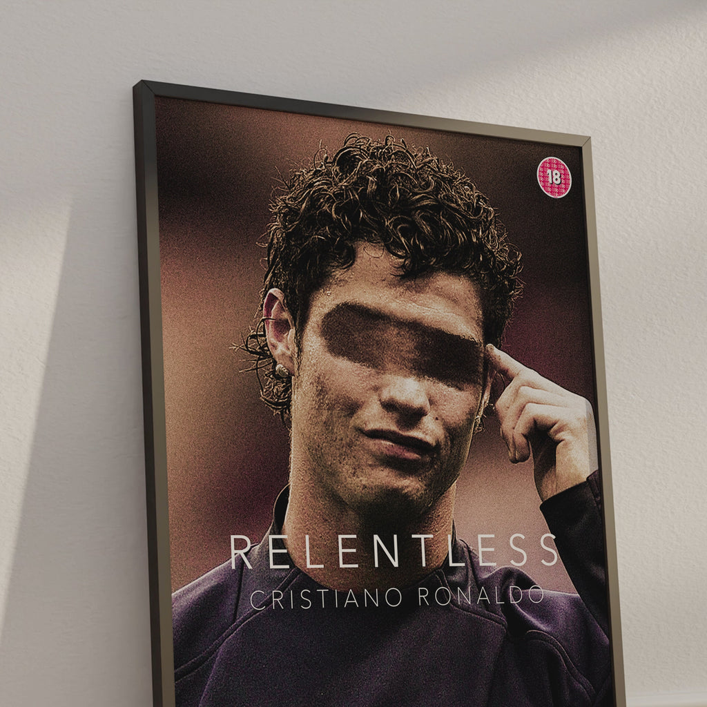 Cristiano Ronaldo 'Relentless' Poster