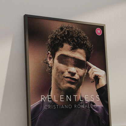 Cristiano Ronaldo 'Relentless' Poster