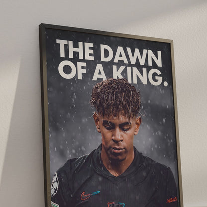 Lamine Yamal 'Dawn Of A King' Poster