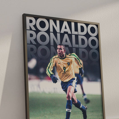 Ronaldo Nazario Poster
