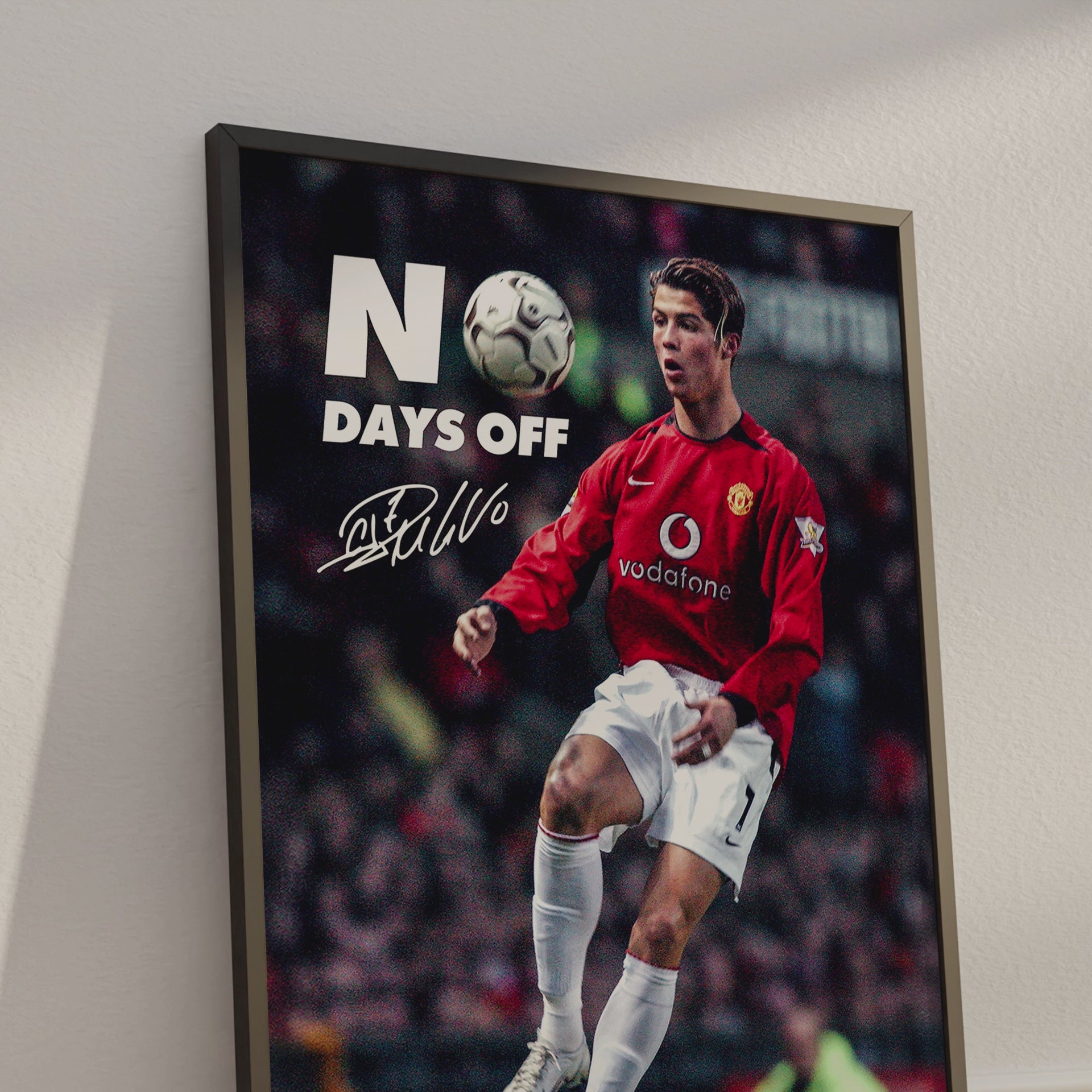 Cristiano Ronaldo 'No Days Off' Poster