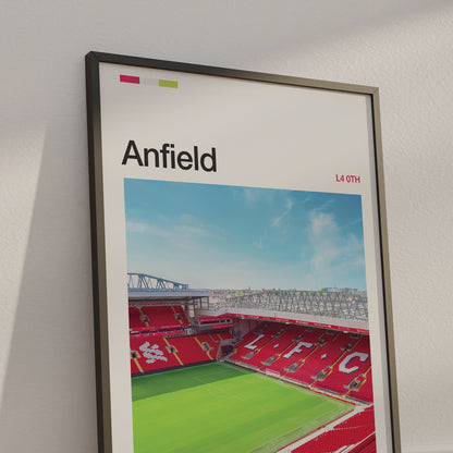Liverpool Anfield Stadium Poster