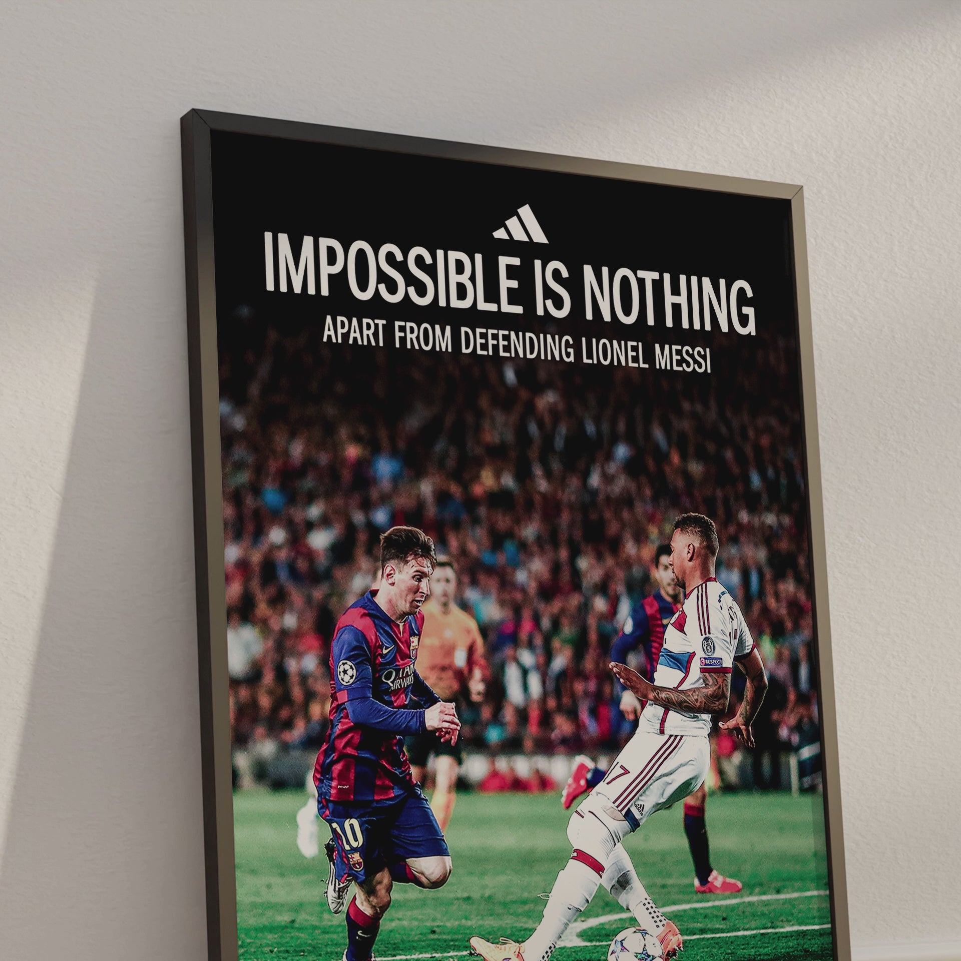 Lionel Messi 'Impossible Is Nothing' Poster