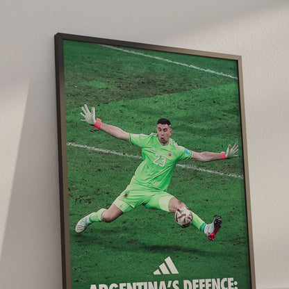 Emiliano Martinez 'Defence' Poster