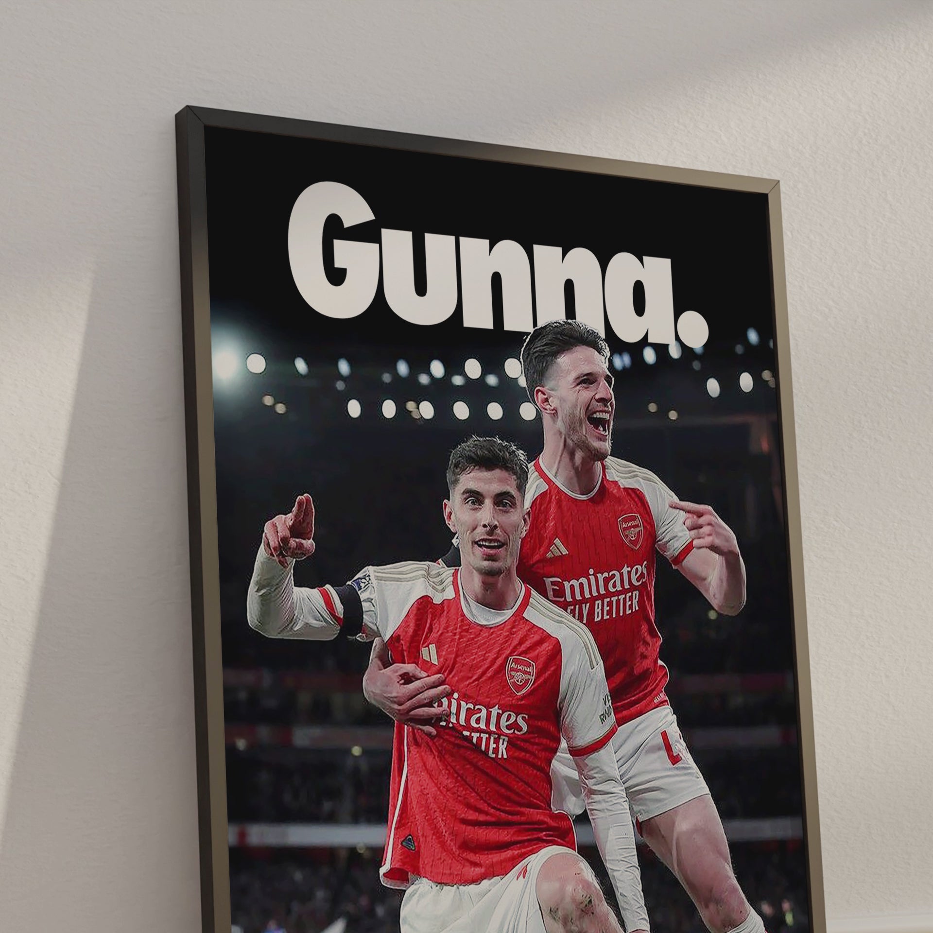 Declan Rice &  Kai Havertz 'Gunna' Poster