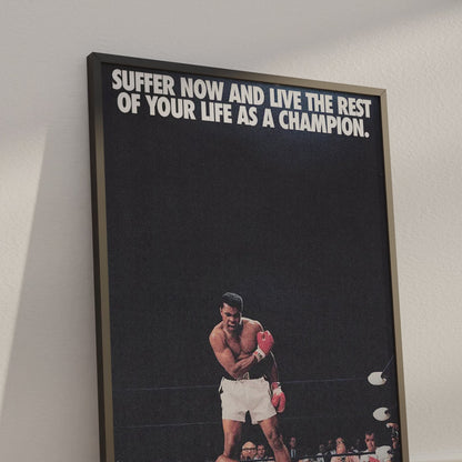 Muhammad Ali 'Suffer' Poster