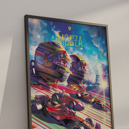 Italian Grand Prix 2023 F1 Poster