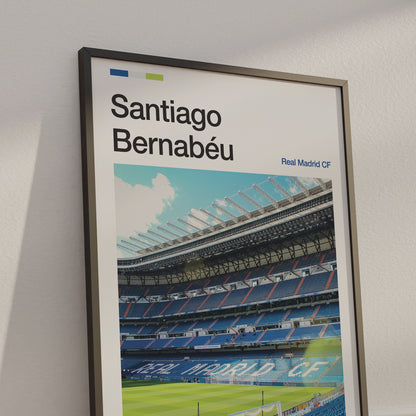 Real Madrid Santiago Bernabeu Stadium Poster