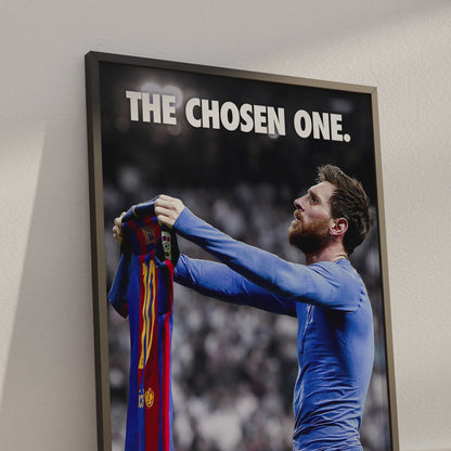 Lionel Messi 'The Chosen One' Poster