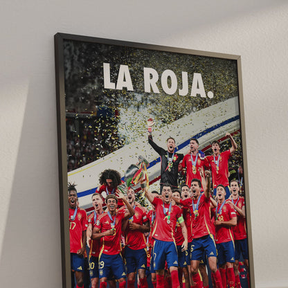 Spain Euro 2024 'La Roja' Poster