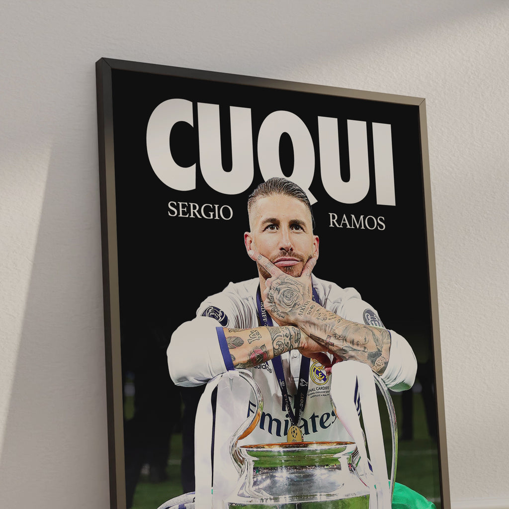 Sergio Ramos 'Cuqui' Poster