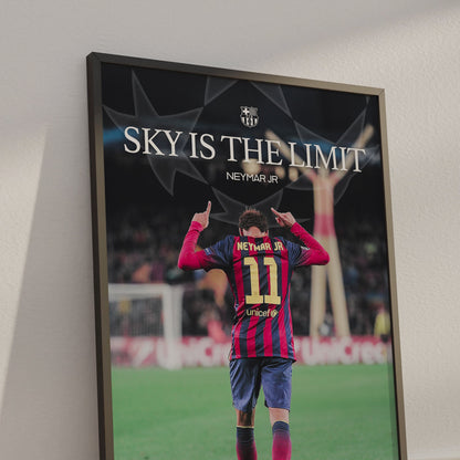 Neymar Jr. 'Sky Is The Limit' Poster