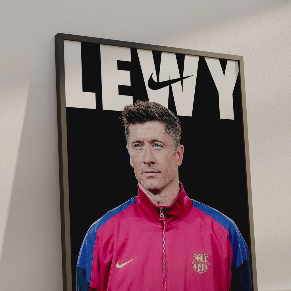 Robert Lewandowski 'Lewy' Poster