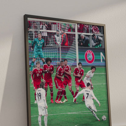 Cristiano Ronaldo 'One Step Ahead' Poster