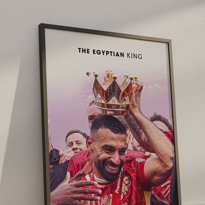 Mo Salah 'The Egyptian King' Poster