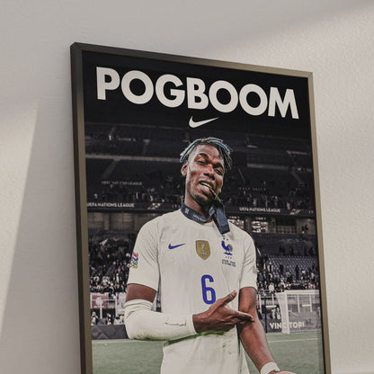 Paul Pogba 'Pogboom' Poster