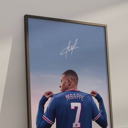 Mbappe 'Signature' Poster
