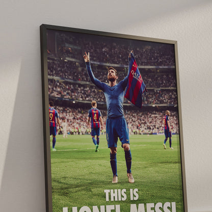 Lionel Messi 'This Is Lionel Messi' Poster
