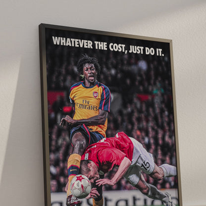 Nemanja Vidic 'Whatever The Cost' Poster