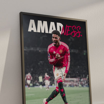 Amad Diallo 'Amadness' Poster