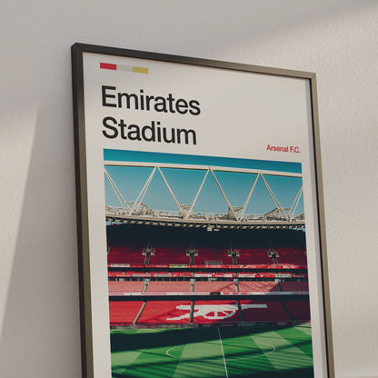 Arsenal Emirates Stadium Poster