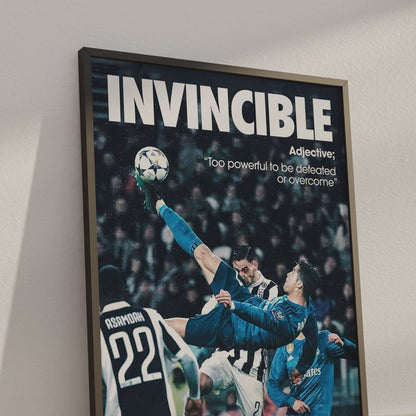 Cristiano Ronaldo 'Invincible' Poster