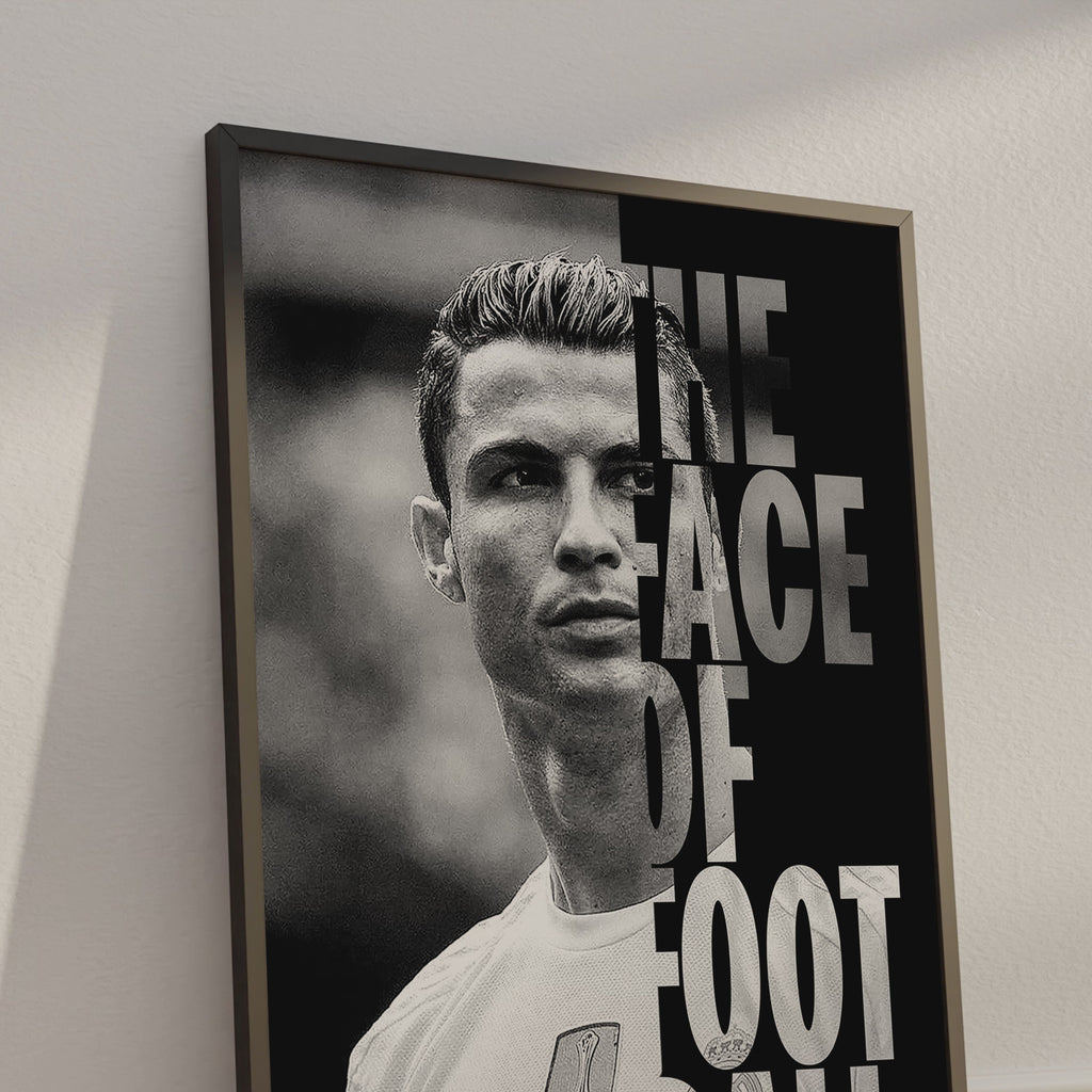 Cristiano Ronaldo 'The Face Of Football' Poster
