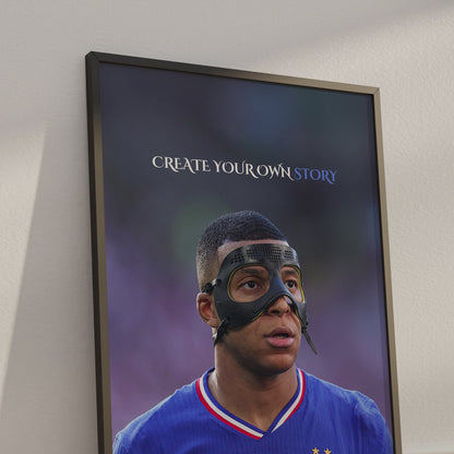 Mbappe 'Create Your Own Story' Poster
