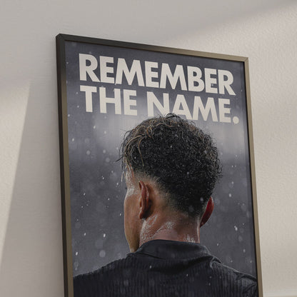 Lamine Yamal 'Remember The Name' Poster