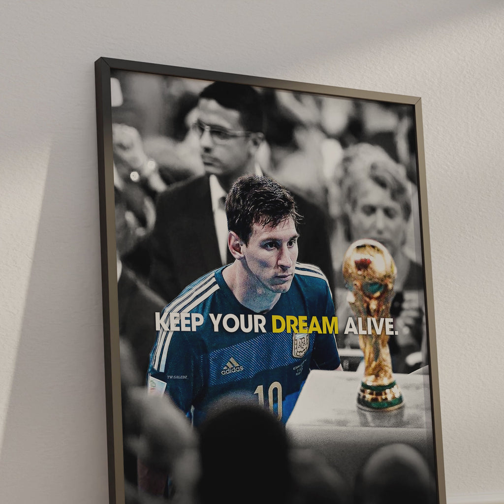 Lionel Messi 'Dream' Poster