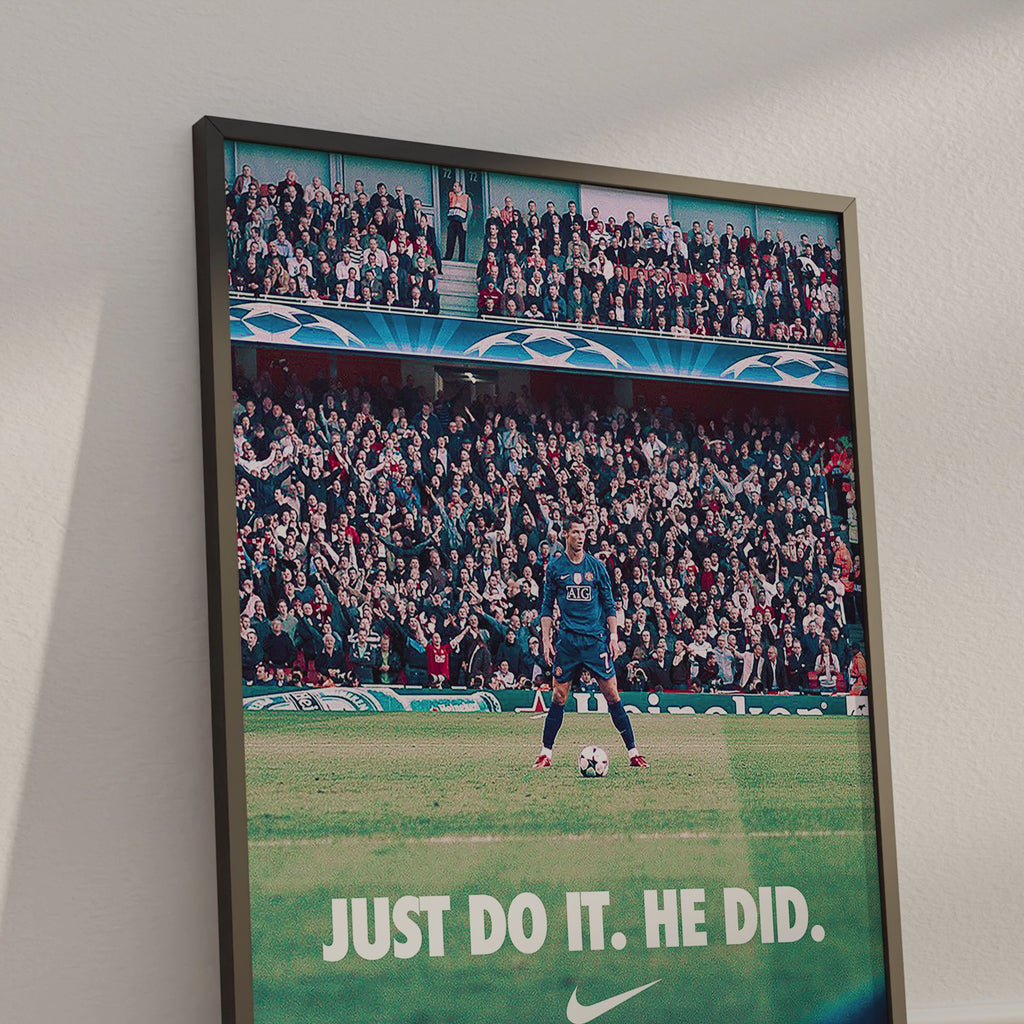 Cristiano Ronaldo 'Never Too Far Poster